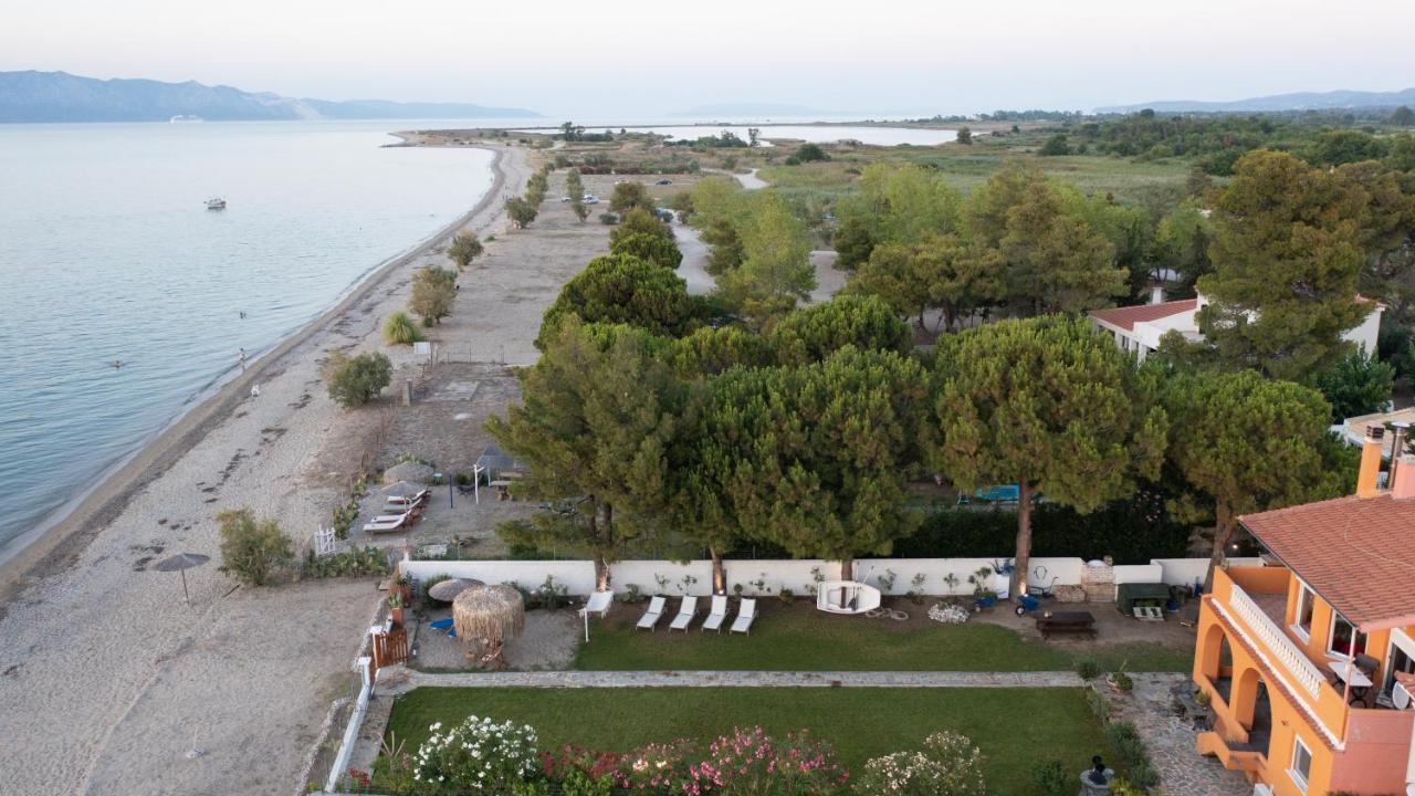 Pampas Seafront Villa, 6 Bedrooms, North Evvoia Kanatadhika Exterior photo