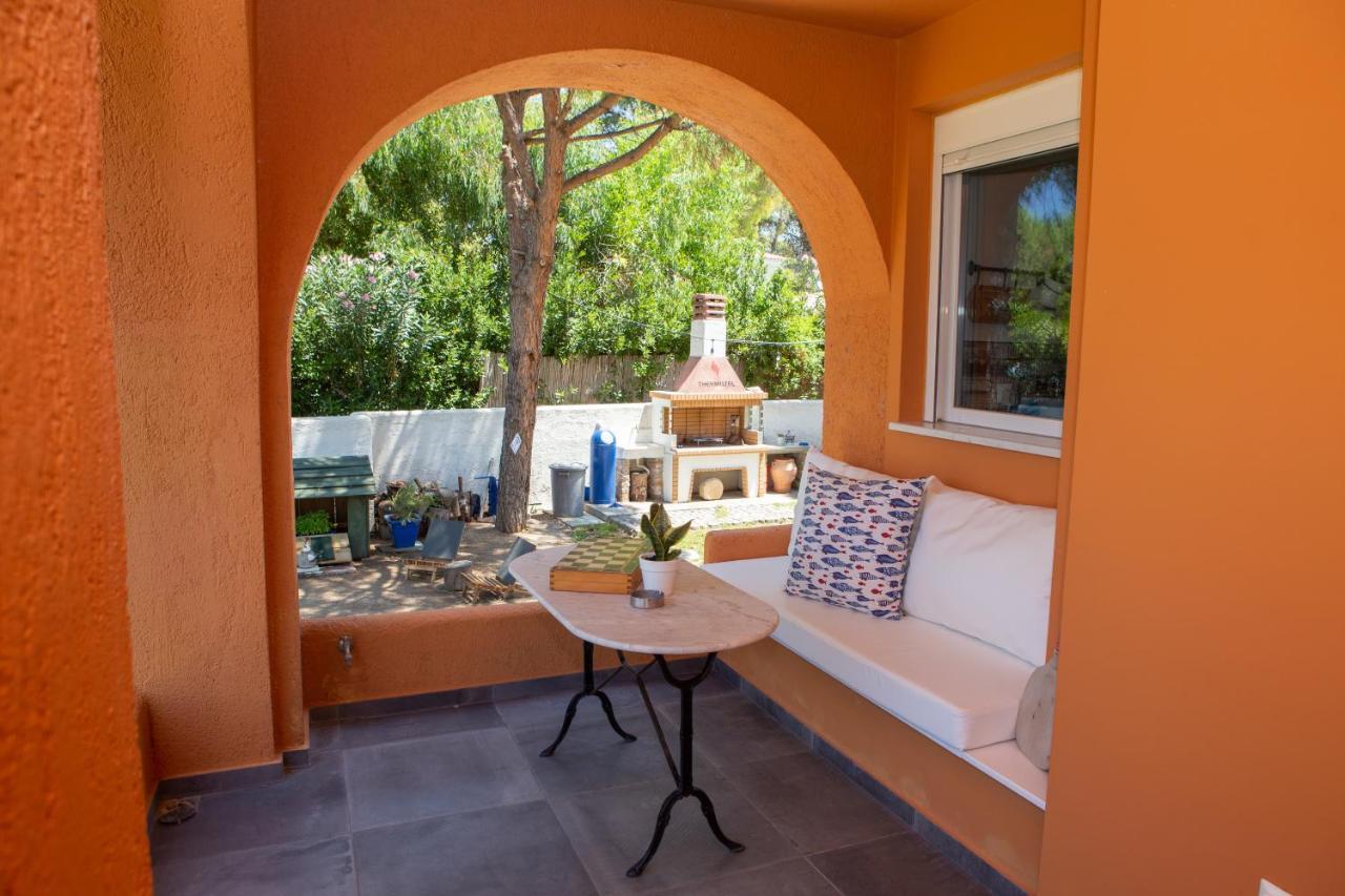 Pampas Seafront Villa, 6 Bedrooms, North Evvoia Kanatadhika Exterior photo