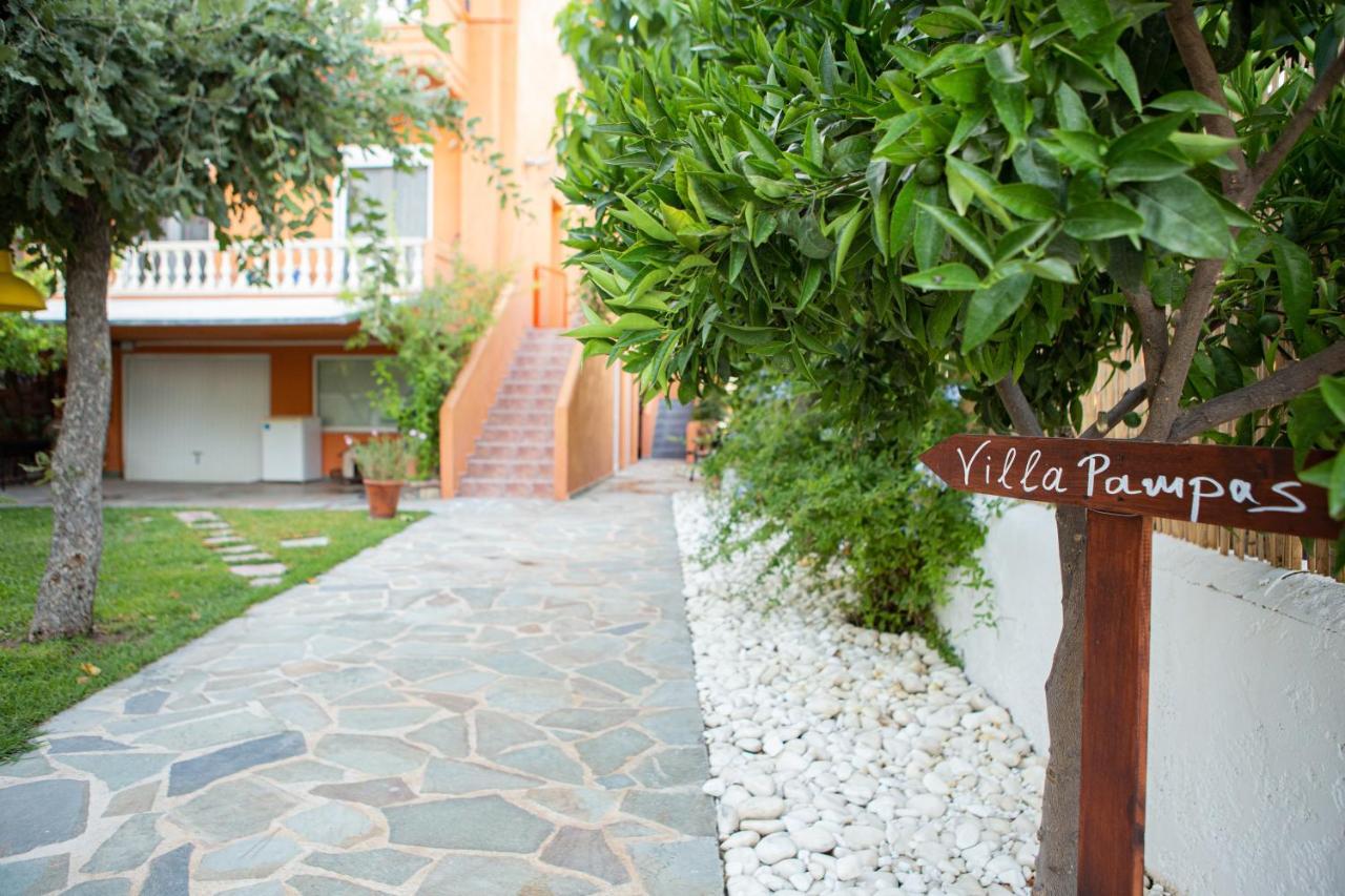 Pampas Seafront Villa, 6 Bedrooms, North Evvoia Kanatadhika Exterior photo