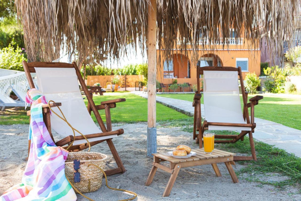 Pampas Seafront Villa, 6 Bedrooms, North Evvoia Kanatadhika Exterior photo