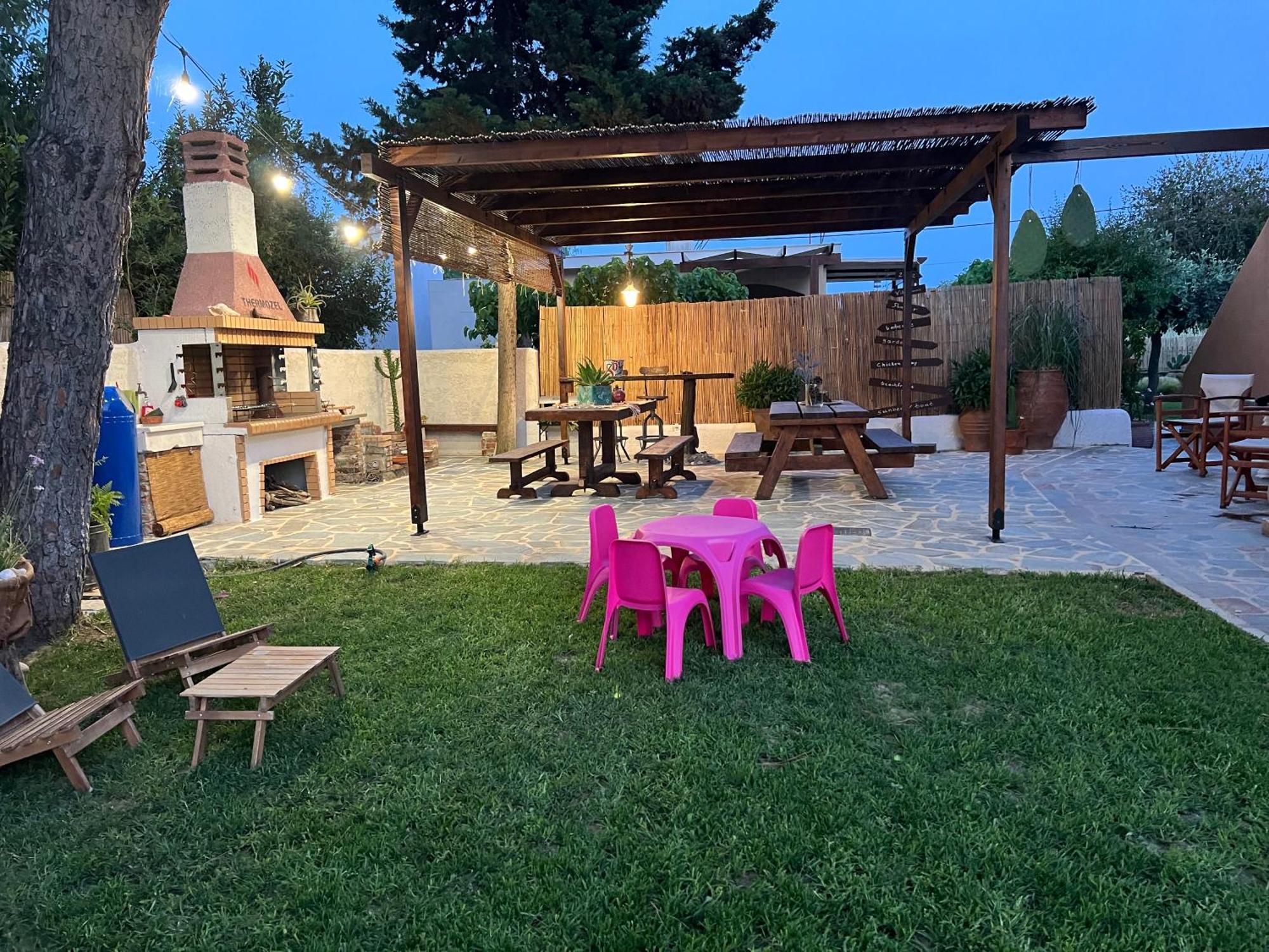 Pampas Seafront Villa, 6 Bedrooms, North Evvoia Kanatadhika Exterior photo